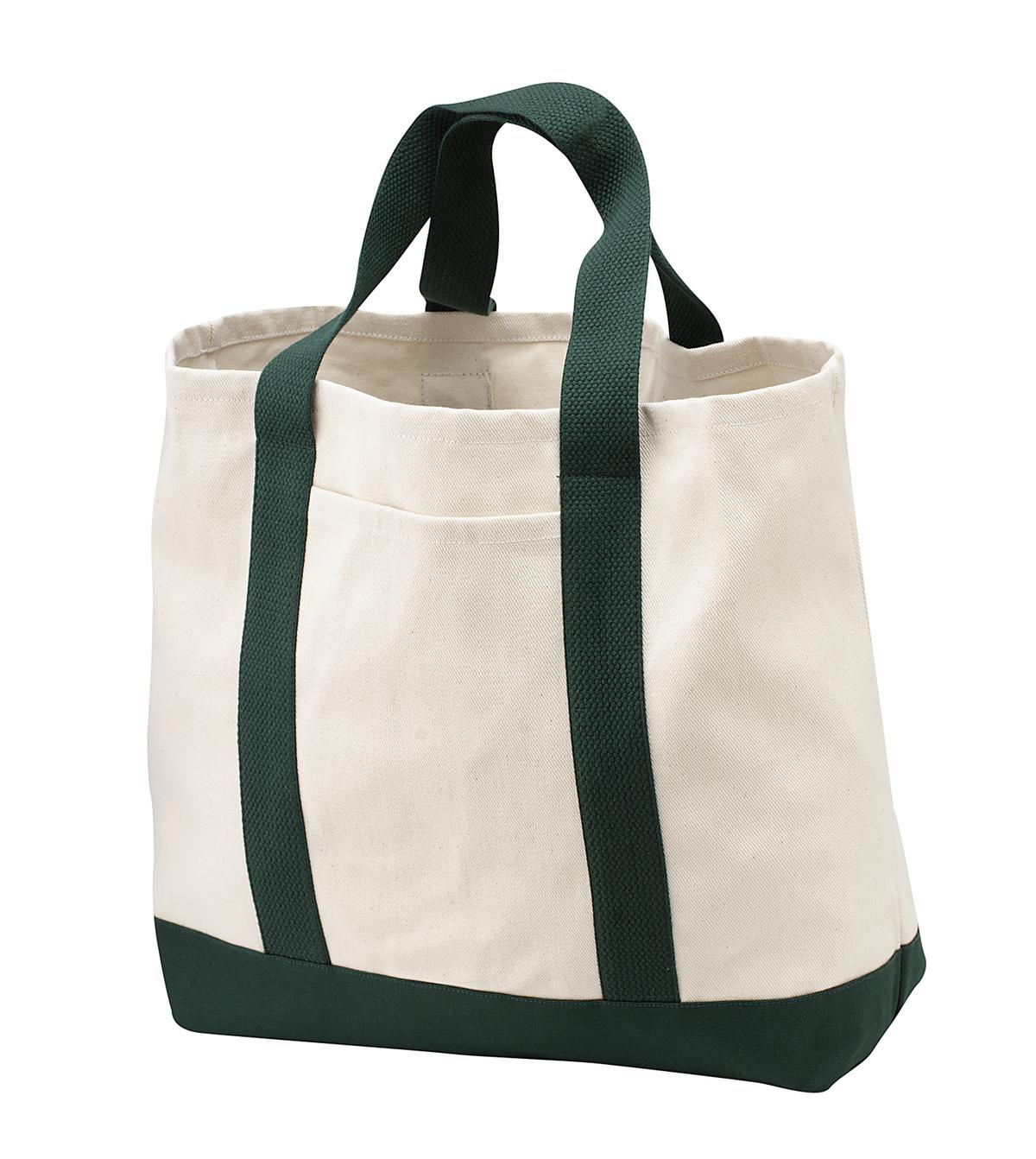 Port Authority ® - Ideal Twill Two-Tone Shopping Tote. B400