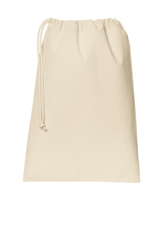 Port Authority ® Core Cotton Drawstring Bag BG0350