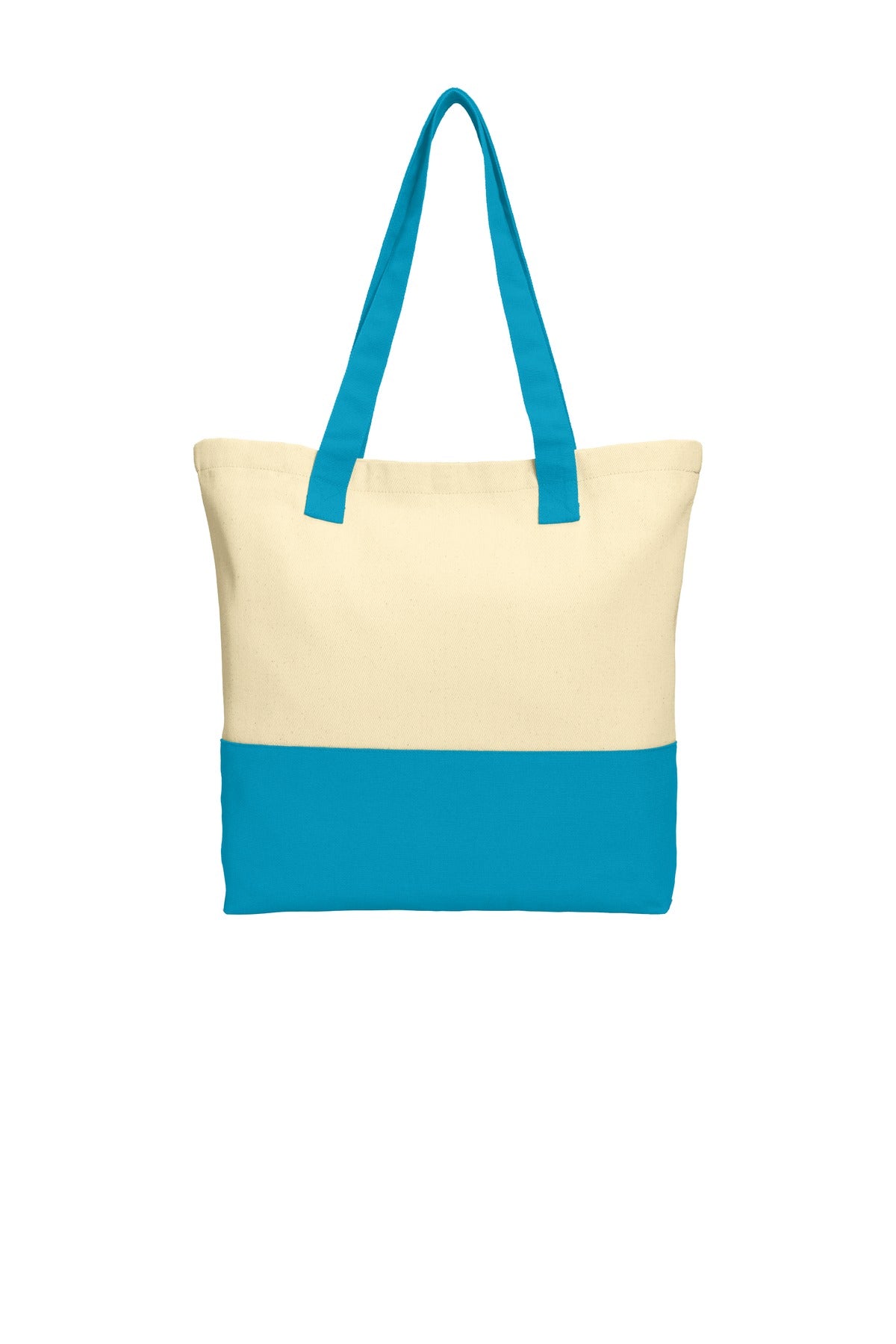 Port Authority ® Colorblock Cotton Tote. BG414