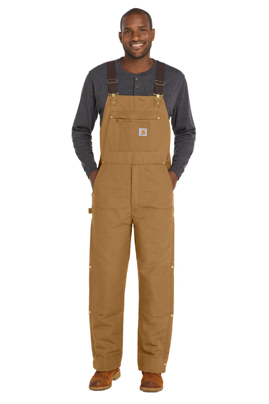 Carhartt ® Firm Duck Insulated Bib Overalls CT106672