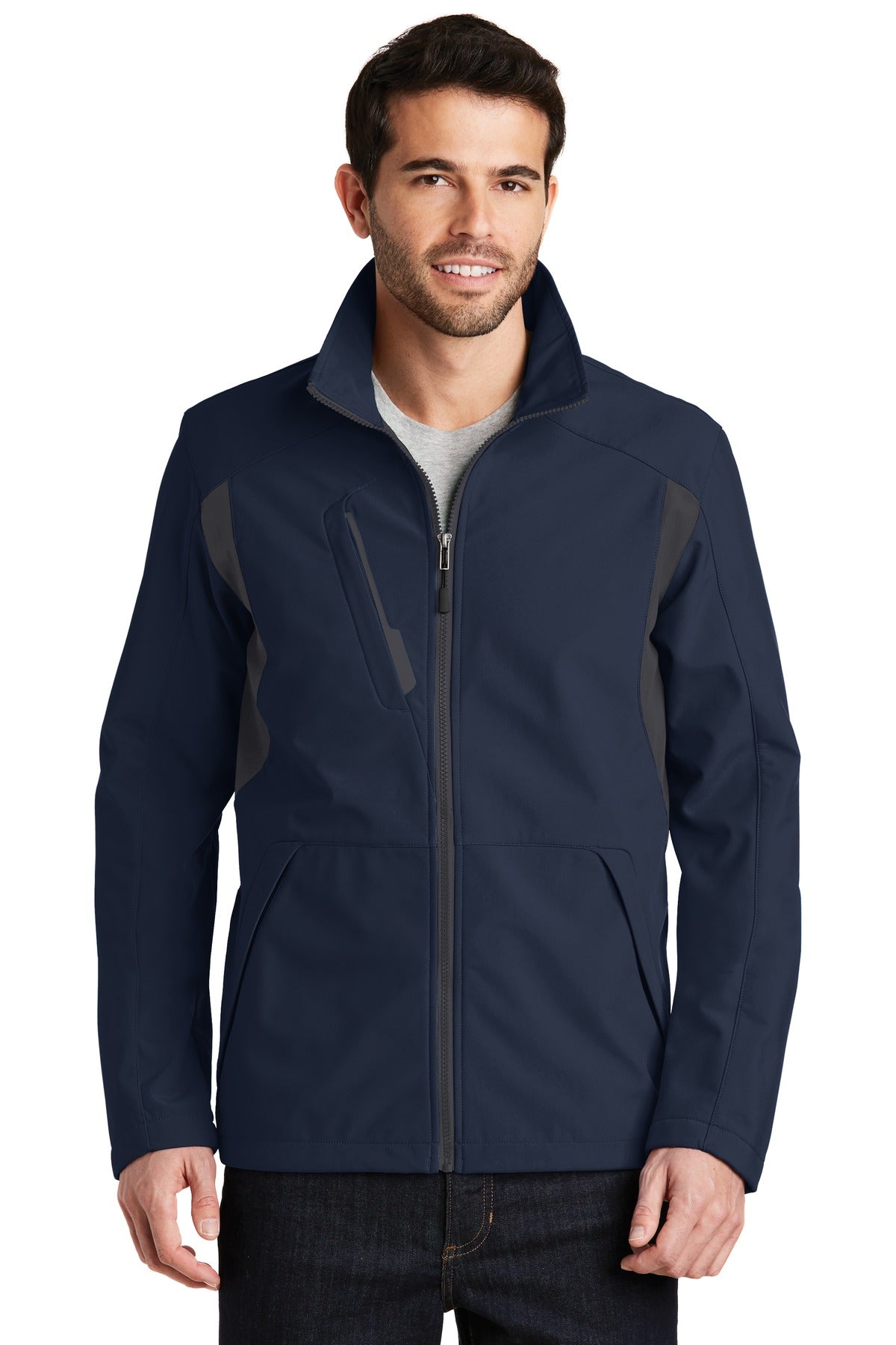 Port Authority ® Back-Block Soft Shell Jacket. J336