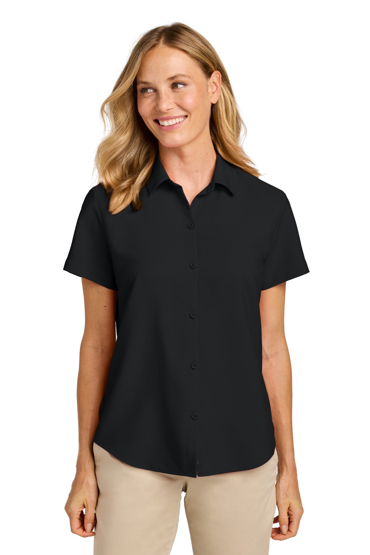 Port Authority ® Women's Short Sleeve UV Dockside Shirt LW963