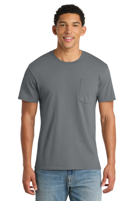 Port & Co ™ Beach Wash ® Garment-Dyed Pocket Tee. PC099P