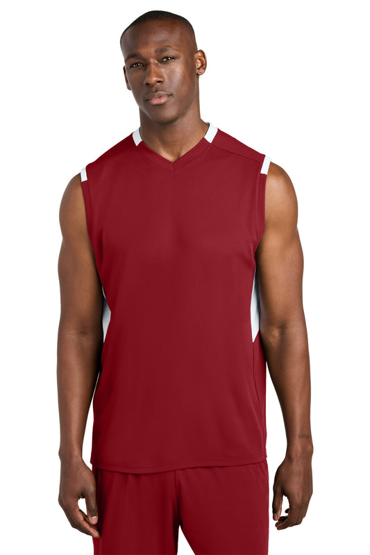 Sport-Tek ® Club Sleeveless V-Neck ST441