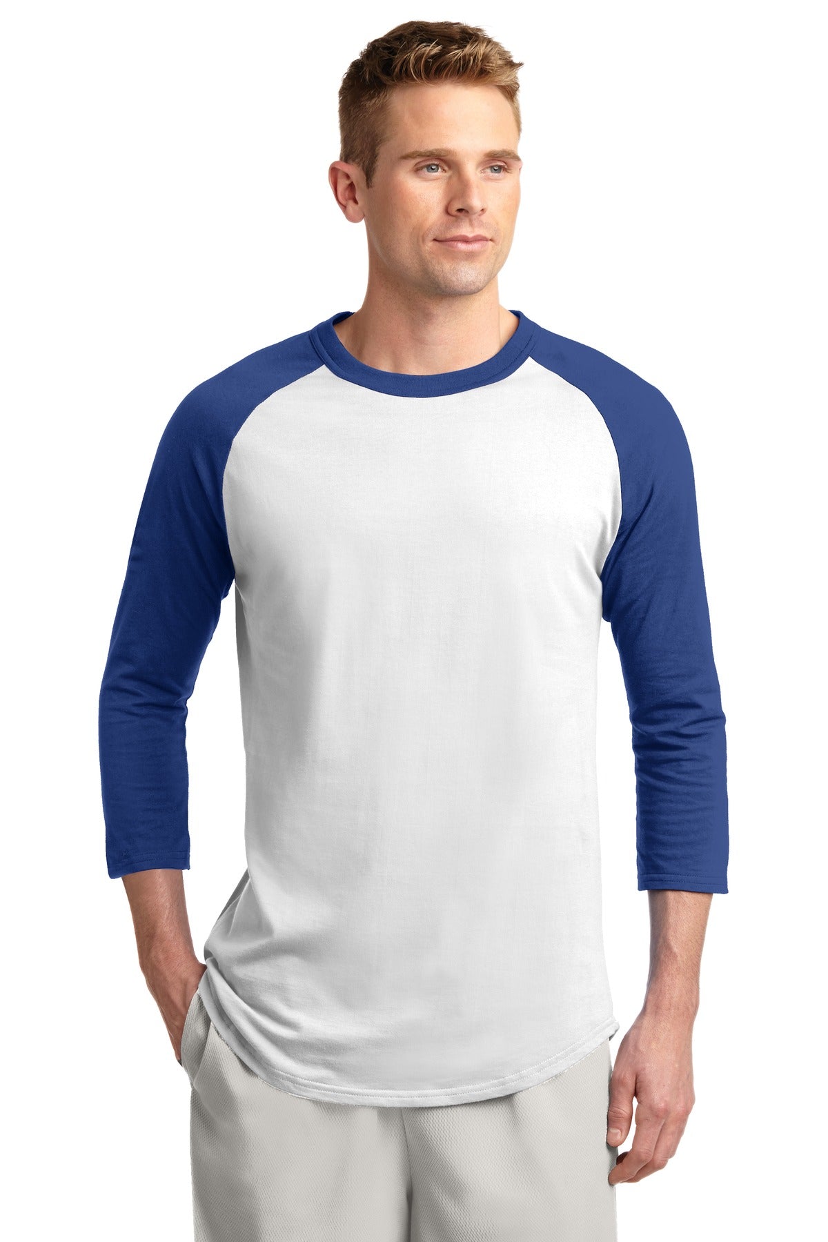 Sport-Tek ® Colorblock Raglan Jersey. T200