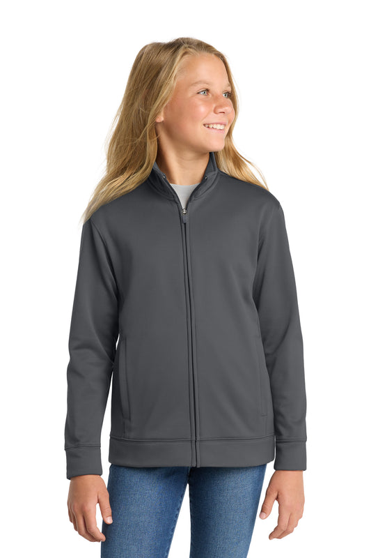 Sport-Tek ® Youth Sport-Wick ® Fleece Full-Zip Jacket. YST241