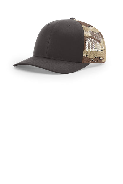 Richardson Printed Mesh Trucker 112PM