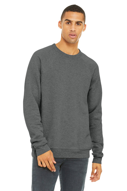 BELLA+CANVAS  ®  Unisex Sponge Fleece Raglan Sweatshirt. BC3901
