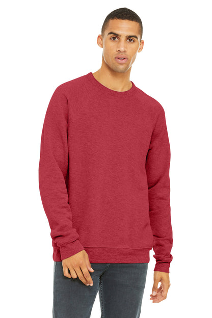 BELLA+CANVAS  ®  Unisex Sponge Fleece Raglan Sweatshirt. BC3901