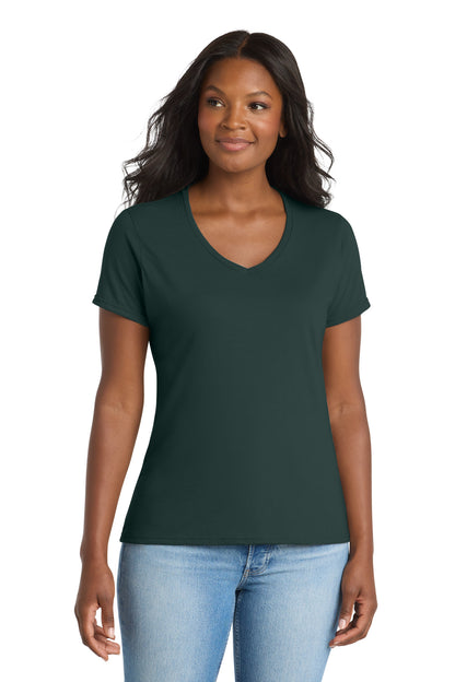 Port & Co ™  Women's Performance Blend V-Neck Tee. LPC381V