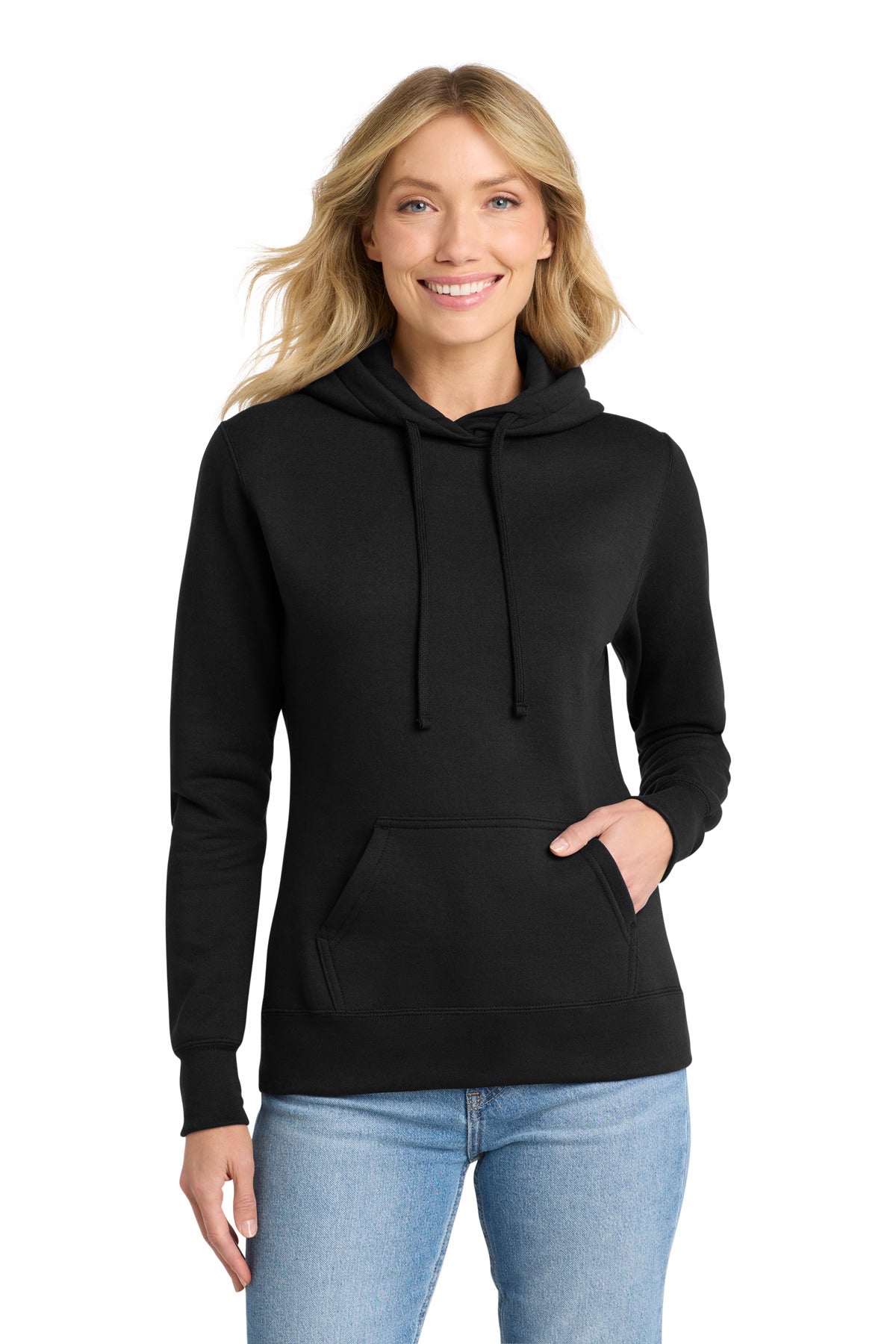Port & Co ™  Women's Core Fleece Pullover Hooded Sweatshirt LPC78H
