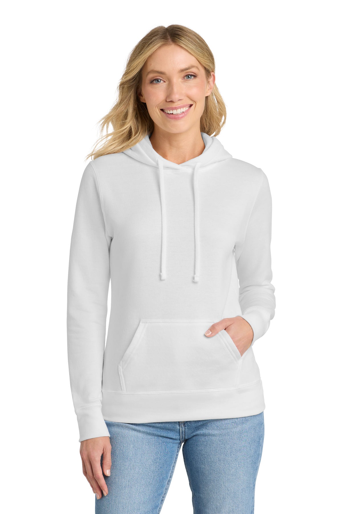 Port & Co ™  Women's Core Fleece Pullover Hooded Sweatshirt LPC78H