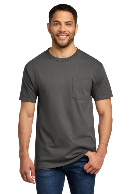 Port & Co ™  Tall Essential Pocket Tee. PC61PT