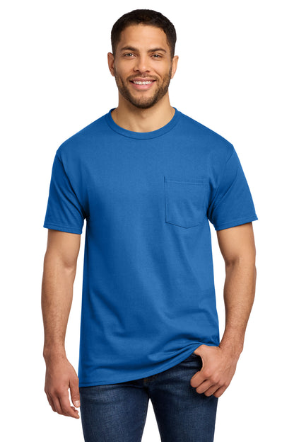 Port & Co ™  Tall Essential Pocket Tee. PC61PT