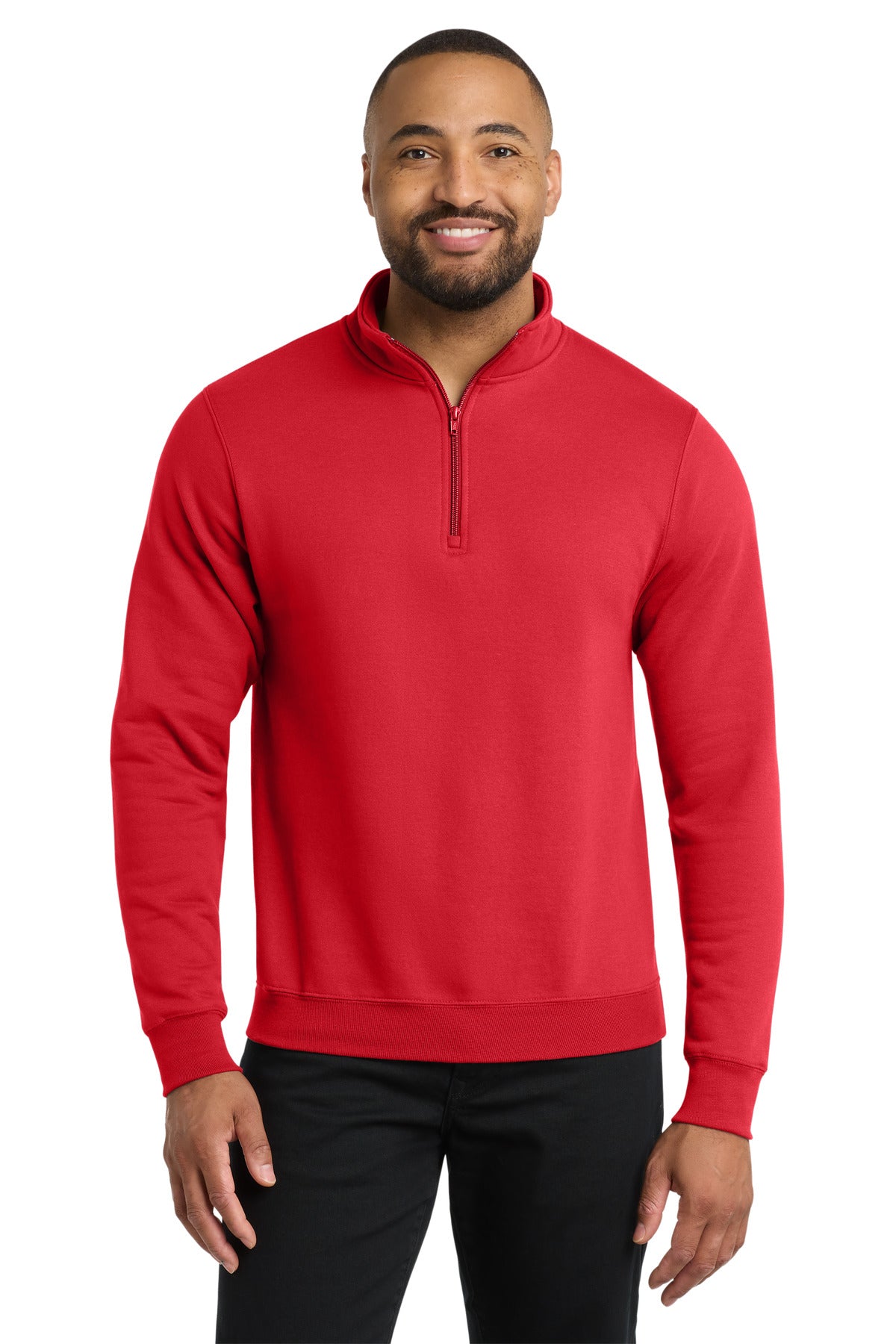 Port & Co ™  Core Fleece 1/4-Zip Pullover Sweatshirt PC78Q