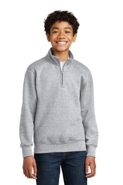 Port & Co ™  Youth Core Fleece 1/4-Zip Pullover Sweatshirt PC78YQ