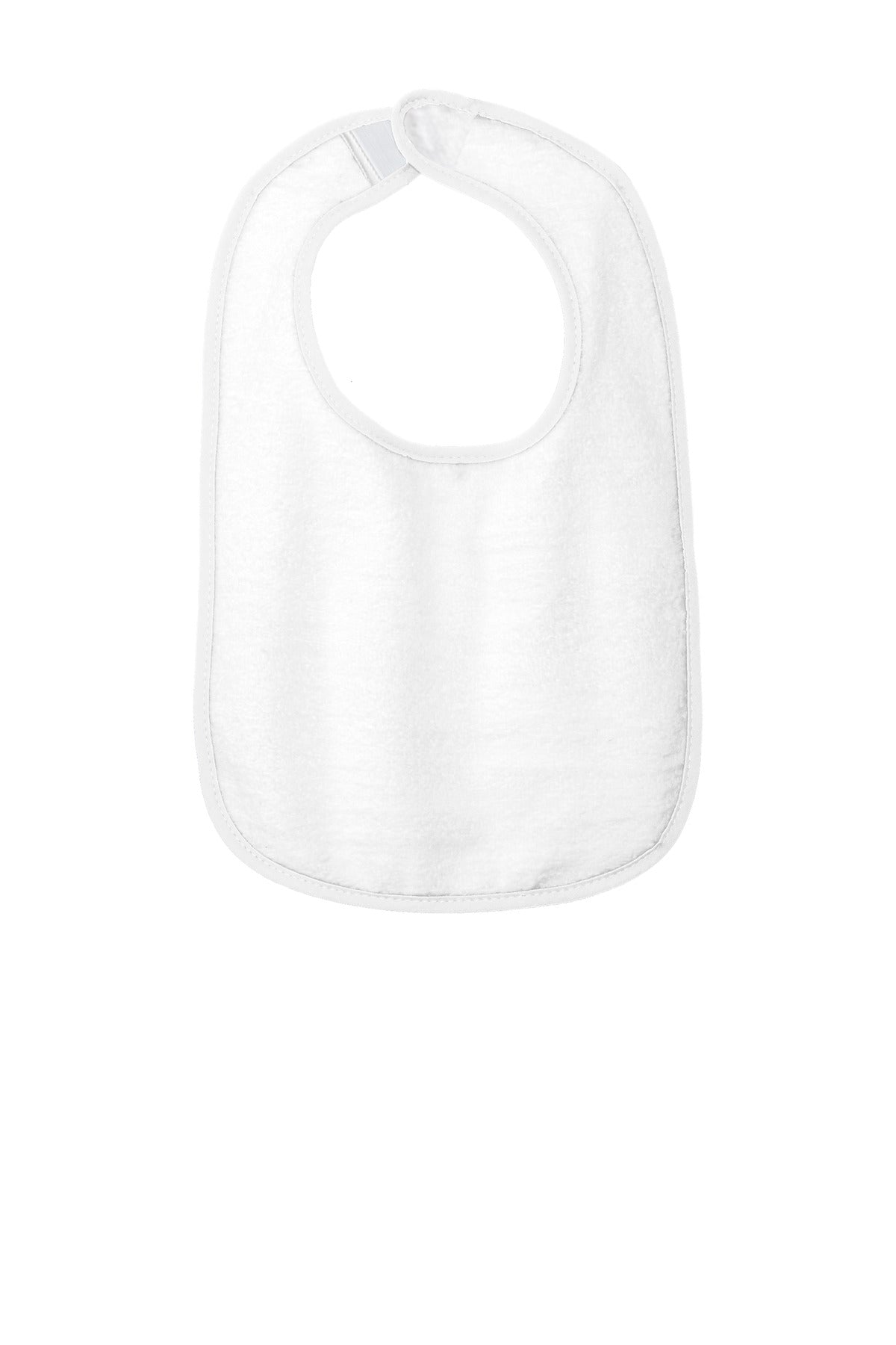 Rabbit Skins ™  Infant Contrast Trim Terry Bib. RS1003