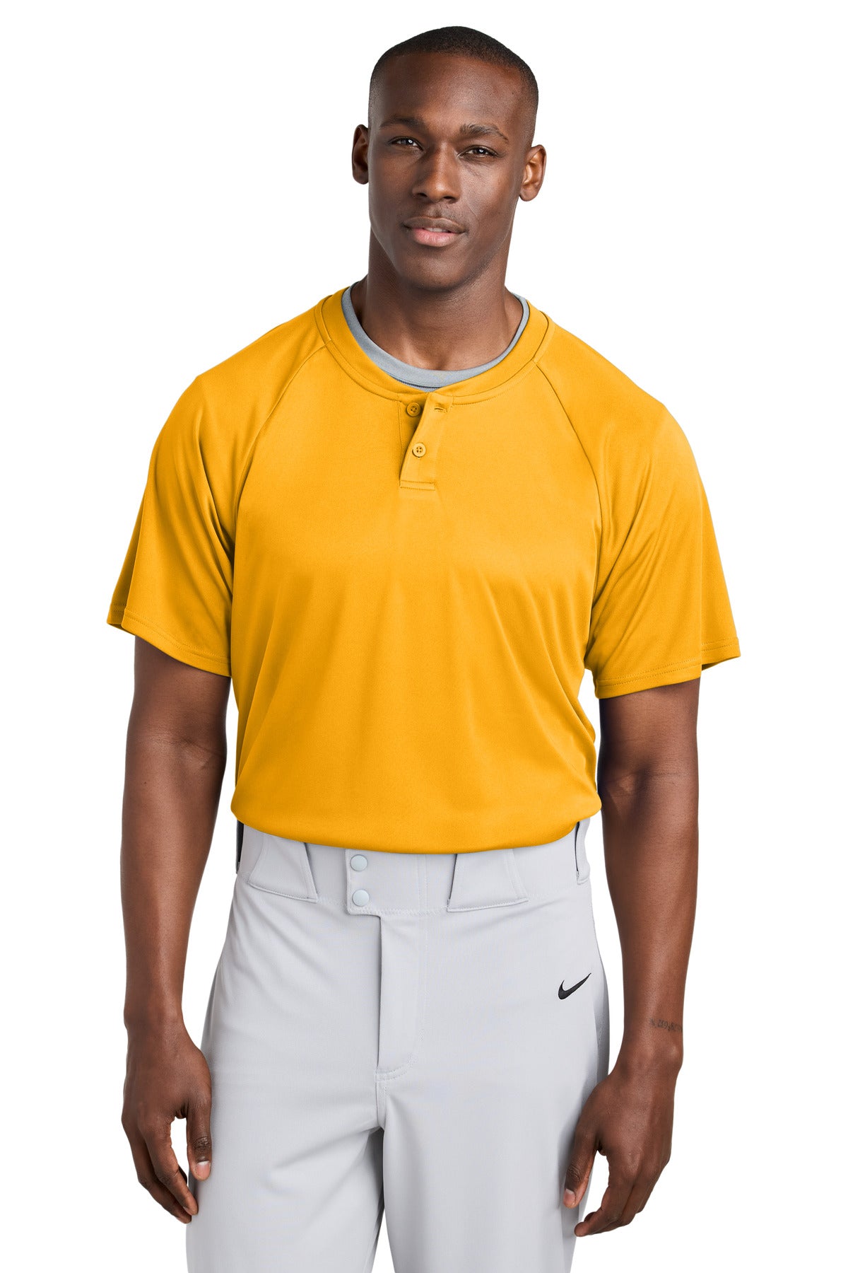 Sport-Tek ®  PosiCharge ®  Competitor ™  2-Button Henley ST359