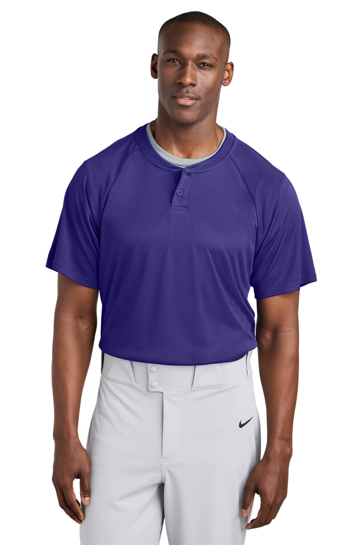 Sport-Tek ®  PosiCharge ®  Competitor ™  2-Button Henley ST359