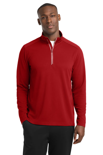 Sport-Tek ®  Sport-Wick ®  Textured 1/4-Zip Pullover.  ST860