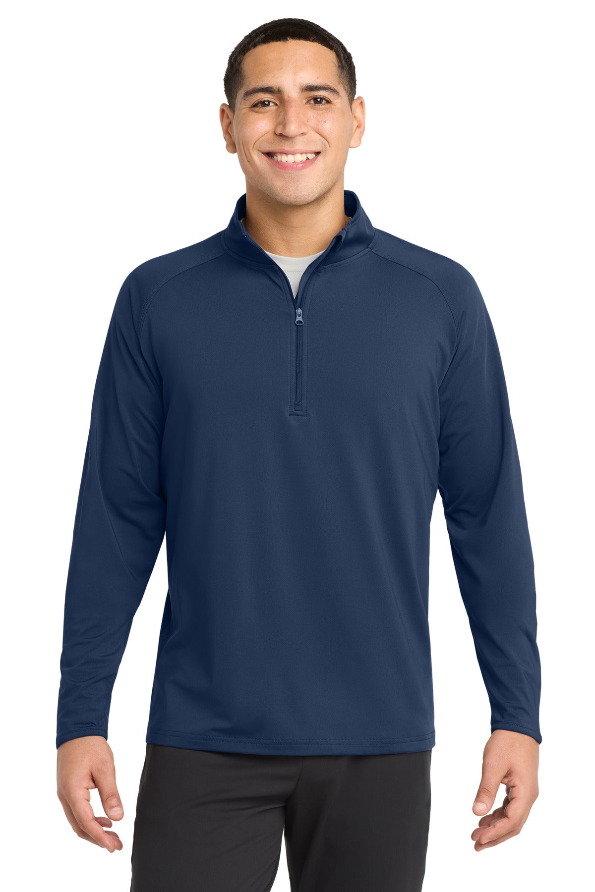 Sport-Tek ®  Tall Sport-Wick ®  Stretch 1/4-Zip Pullover. TST850