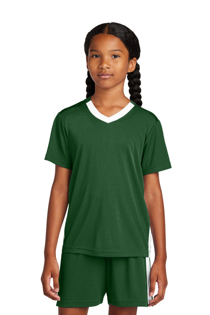 Sport-Tek ®  Youth Competitor ™  United V-Neck YST101
