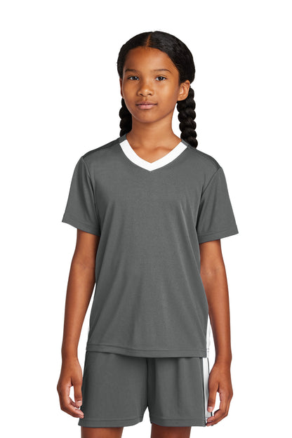 Sport-Tek ®  Youth Competitor ™  United V-Neck YST101