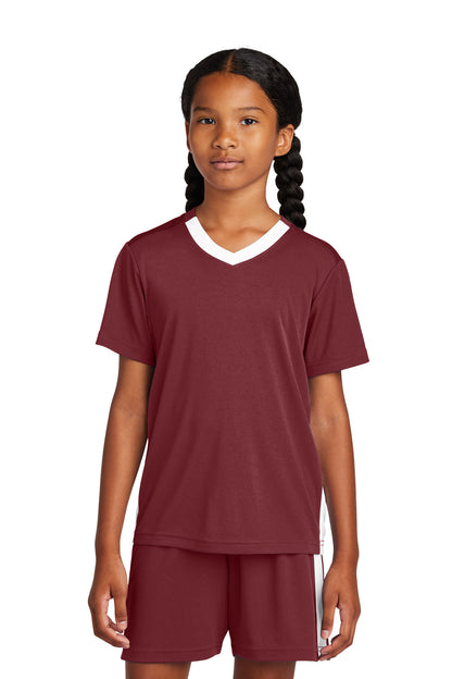 Sport-Tek ®  Youth Competitor ™  United V-Neck YST101